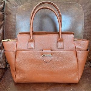 Zenith Spacious Genuine Leather Satchel & Handbag